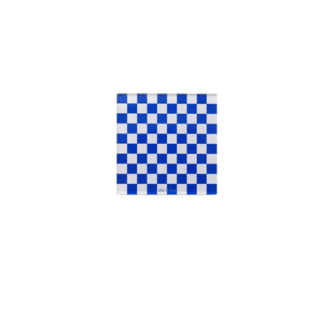 Checkerboard Acrylic Coasters Collection -- Delicors