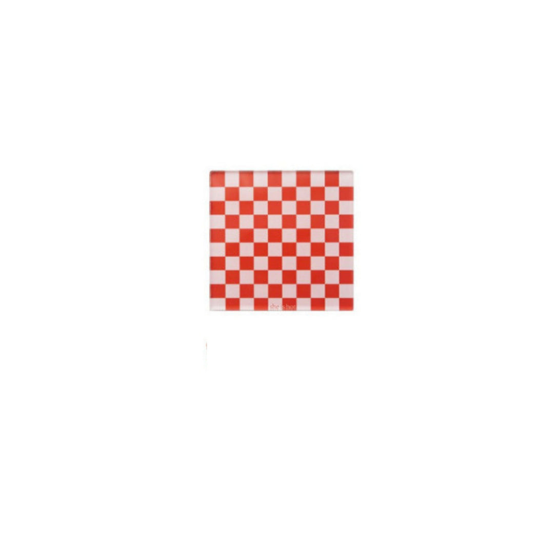 Checkerboard Acrylic Coasters Collection -- Delicors