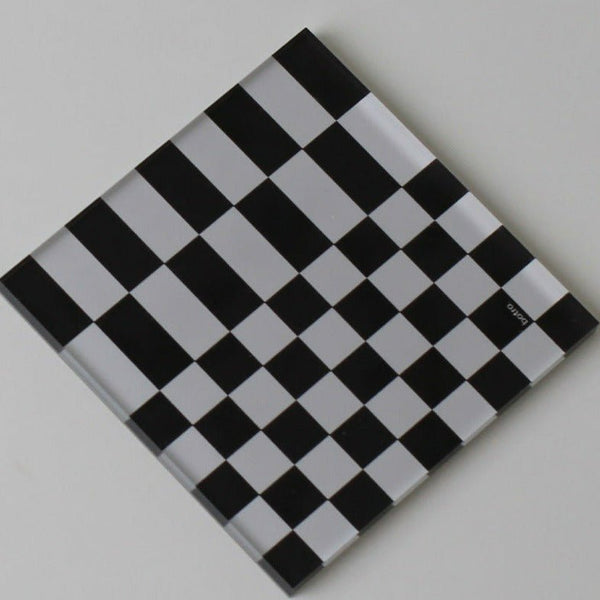 Checkerboard Fun Acrylic Coaster Collection -Coasters- Delicors