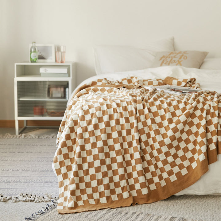 Checkered Past Blanket -Throw- Delicors