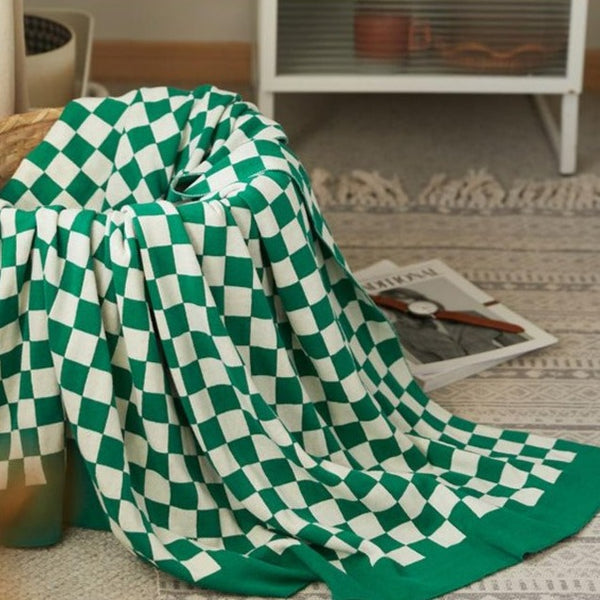 Checkered Past Blanket -Throw- Delicors