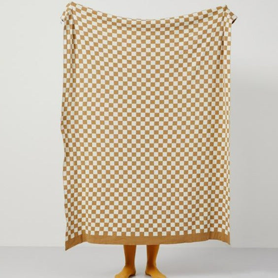 Checkered Past Blanket -Throw- Delicors