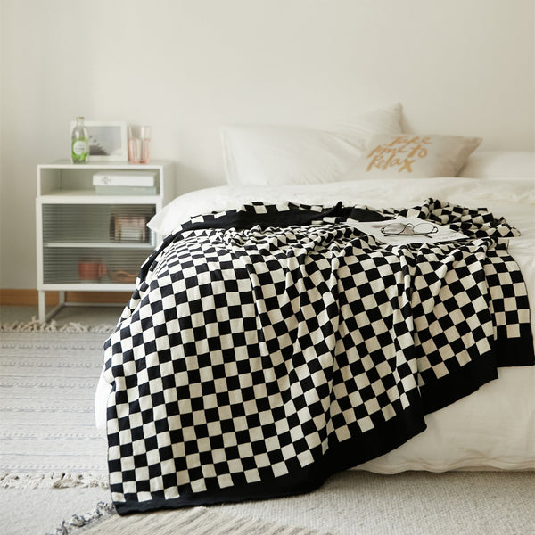 Checkered Past Blanket -Throw- Delicors