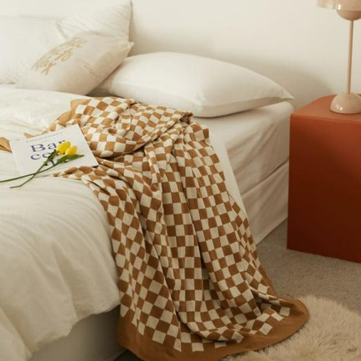Checkered Past Blanket -Throw- Delicors