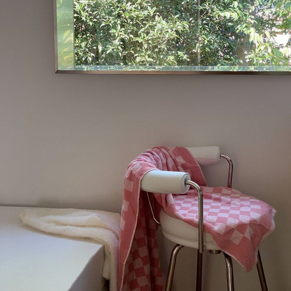 Checkered Plus Towel -Towel- Delicors