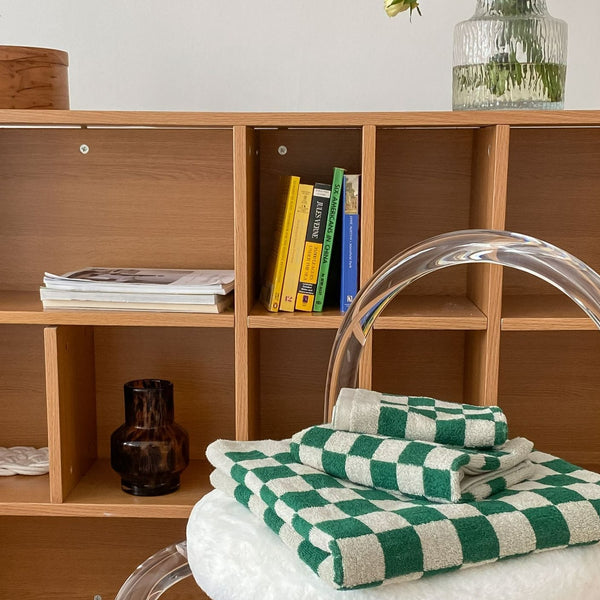 Checkered Plus Towel -Towel- Delicors