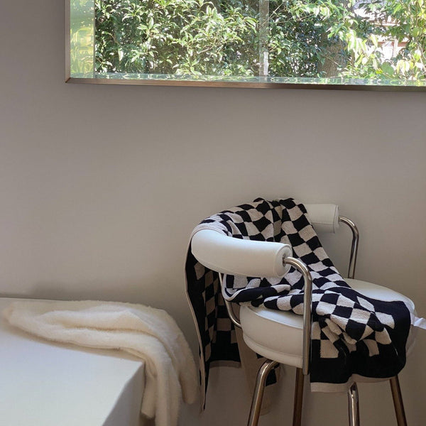 Checkered Plus Towel -Towel- Delicors