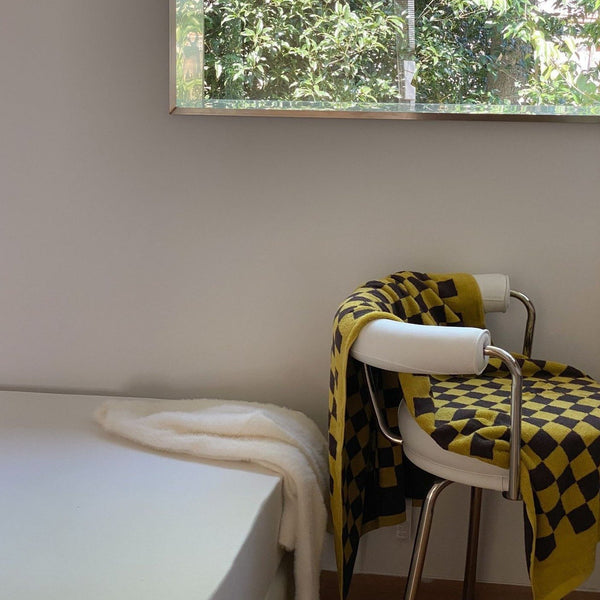 Checkered Plus Towel -Towel- Delicors