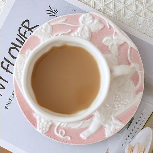 Cherub Teacup & Pot Collection -Dinnerware- Delicors