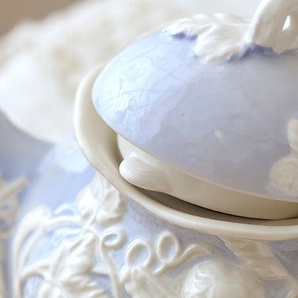 Cherub Teacup & Pot Collection -Dinnerware- Delicors