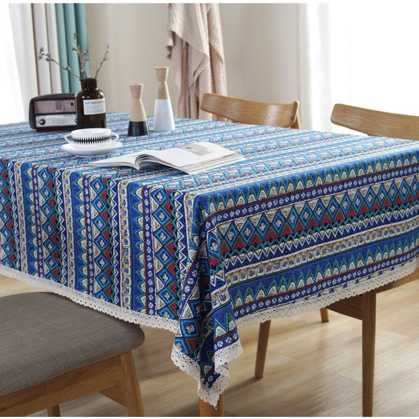 Chicka Bohemia Tablecloth Collection -Table Cloth- Delicors