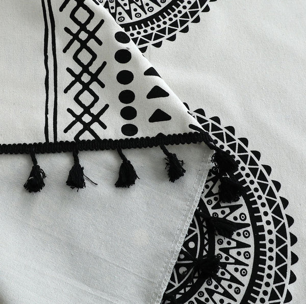Circle Mandala Curtain -Curtain- Delicors