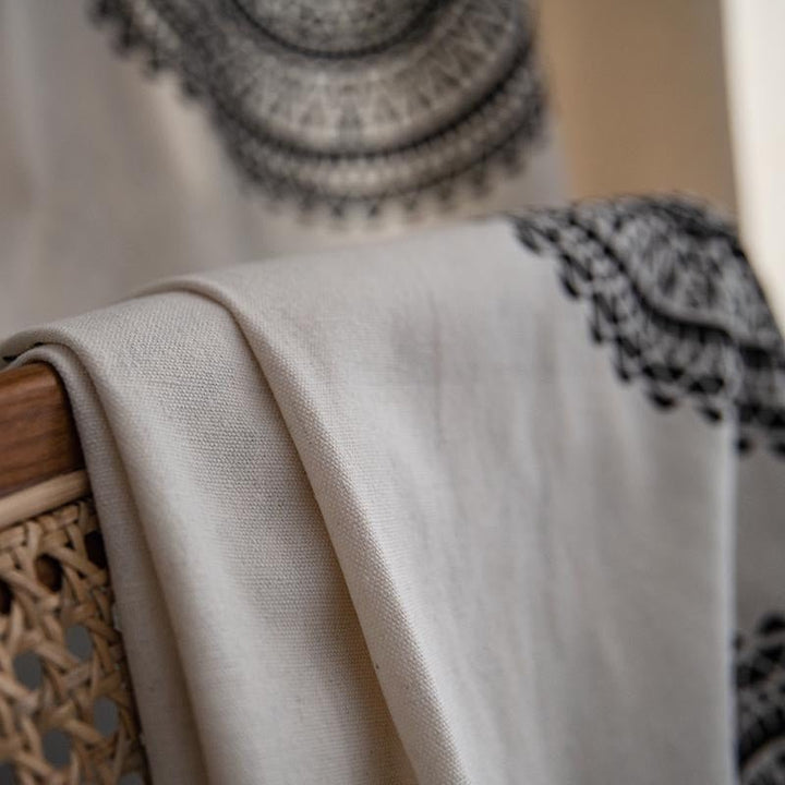 Circle Mandala Curtain -Curtain- Delicors