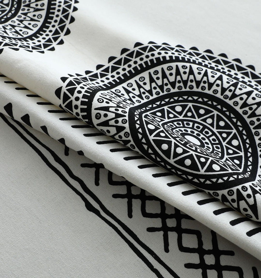 Circle Mandala Curtain -Curtain- Delicors