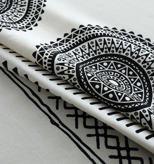 Circle Mandala Curtain -Curtain- Delicors
