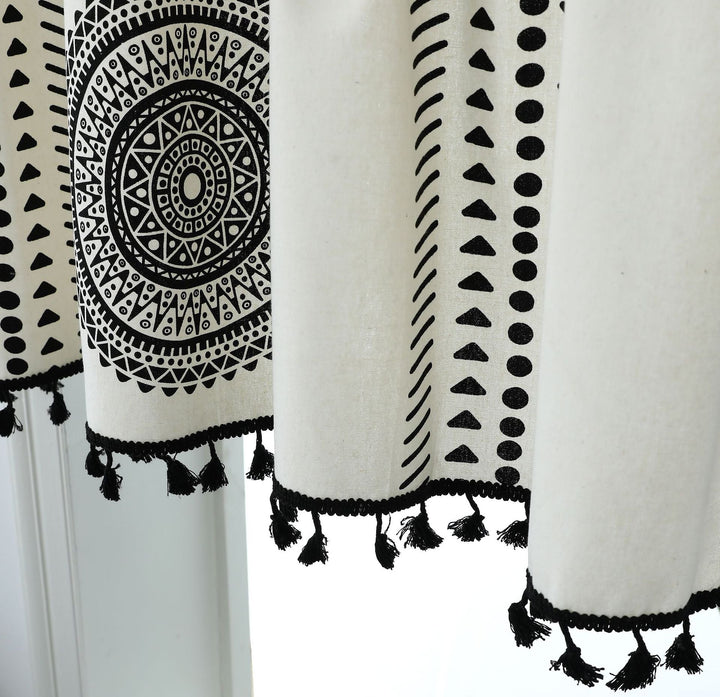 Circle Mandala Curtain -Curtain- Delicors