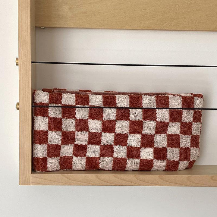 Classic Checkerboard Towel Collection -Towel- Delicors