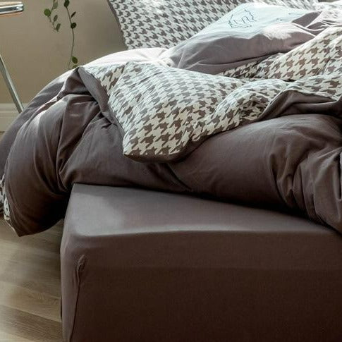Classic Pied De Poule Bedding Collection -Bedding- Delicors