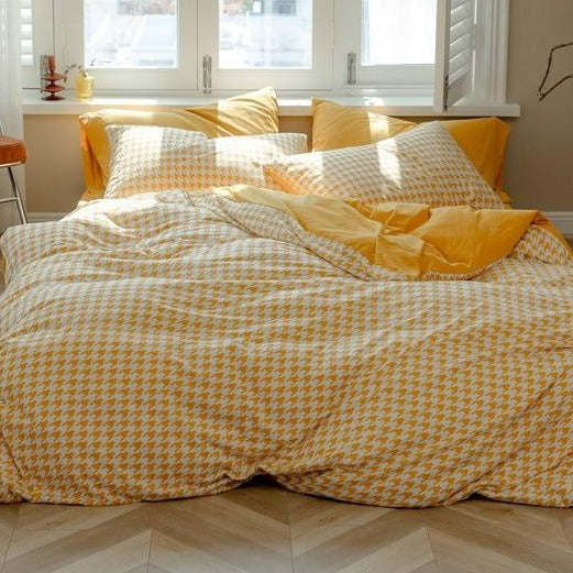 Classic Pied De Poule Bedding Collection -Bedding- Delicors