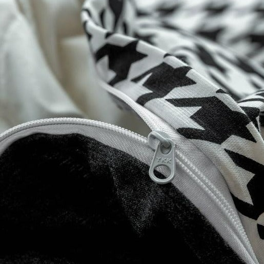Classic Pied De Poule Bedding Collection -Bedding- Delicors