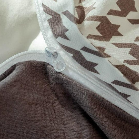 Classic Pied De Poule Bedding Collection -Bedding- Delicors