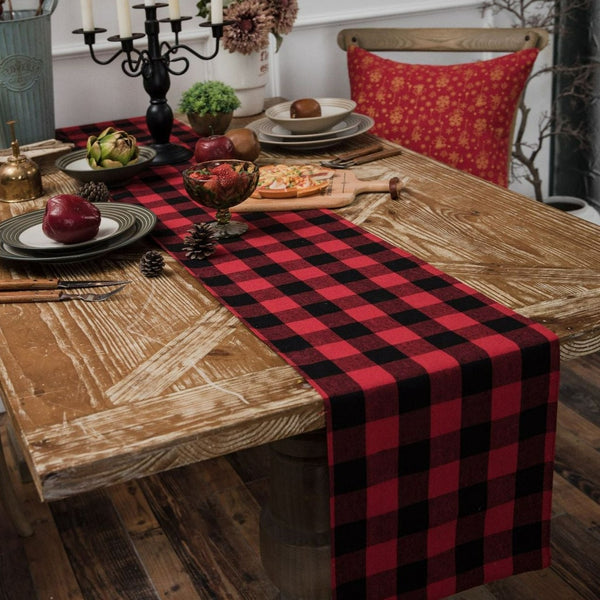 Classic Plaid Table Runner Collection -- Delicors