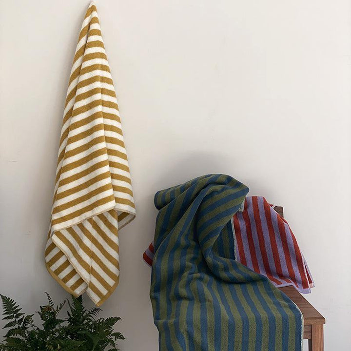 Classic Stripe Towel Collection -Towel- Delicors