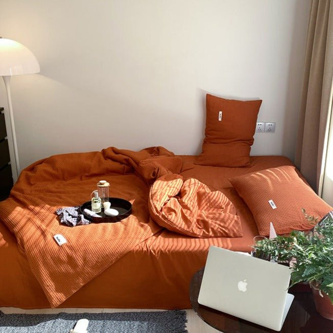 Classic Waffle Bedding -Bedding- Delicors
