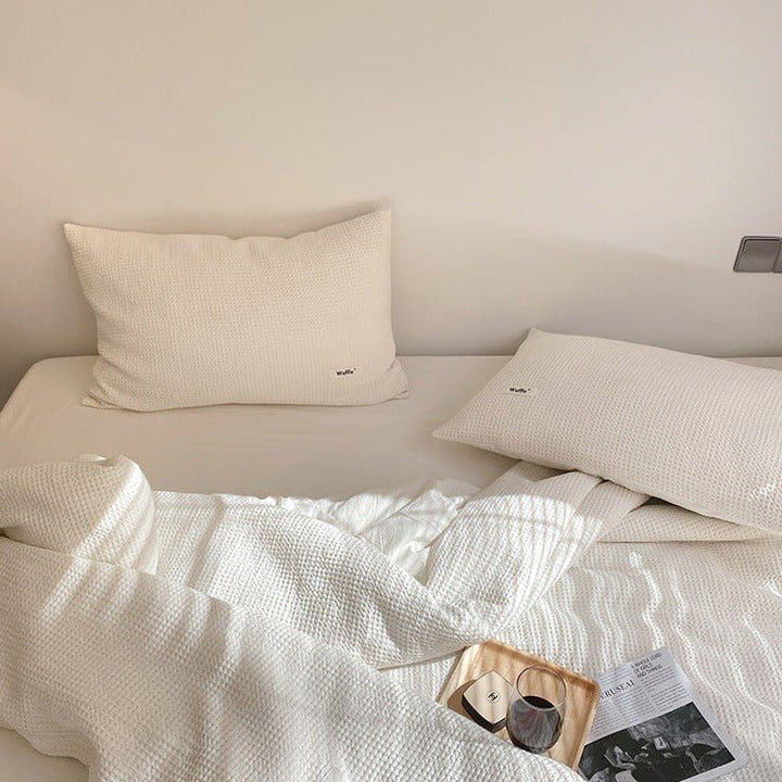 Classic Waffle Bedding -Bedding- Delicors