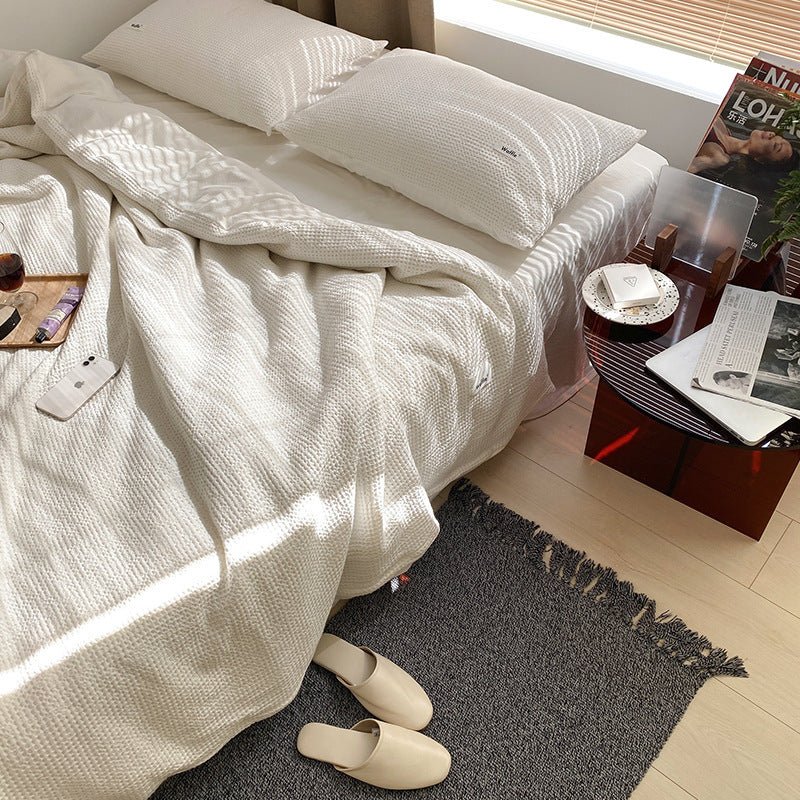 Classic Waffle Bedding -Bedding- Delicors