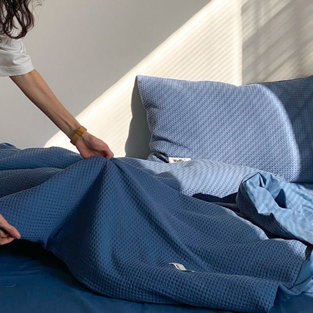Classic Waffle Bedding -Bedding- Delicors