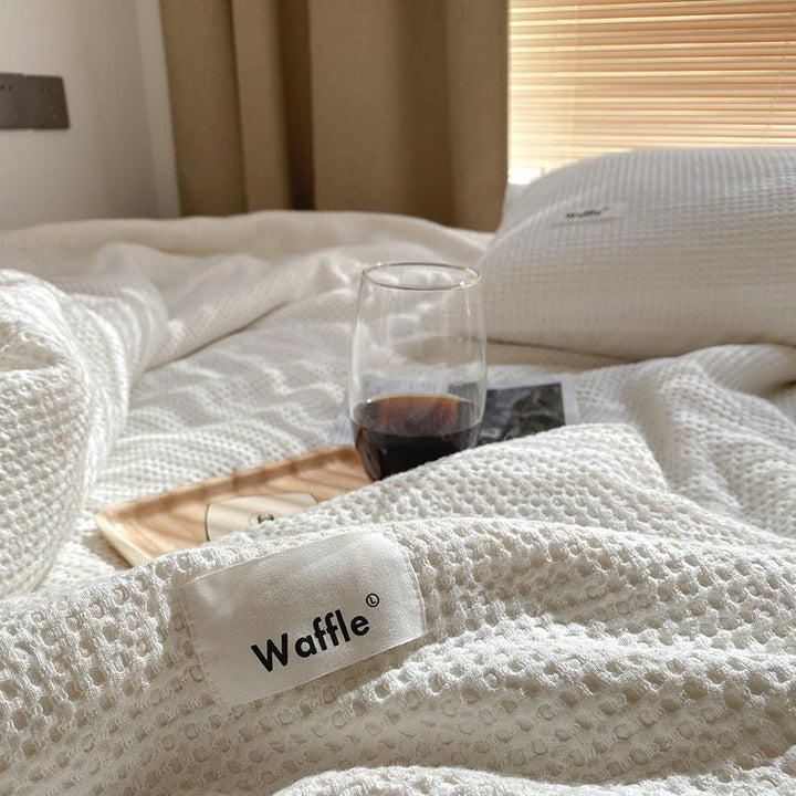 Classic Waffle Bedding -Bedding- Delicors
