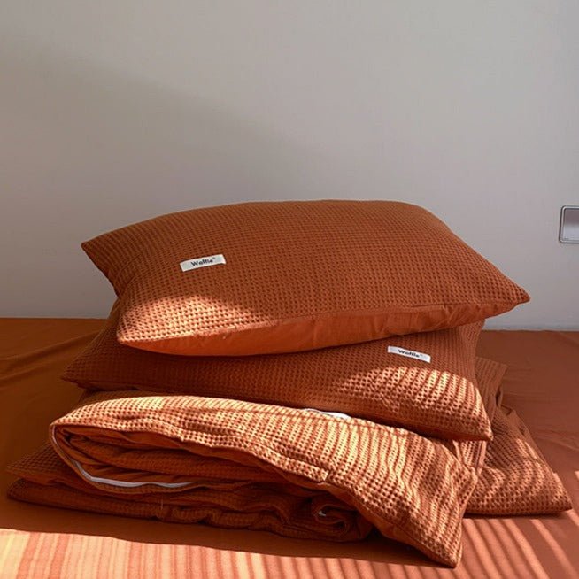 Classic Waffle Bedding -Bedding- Delicors