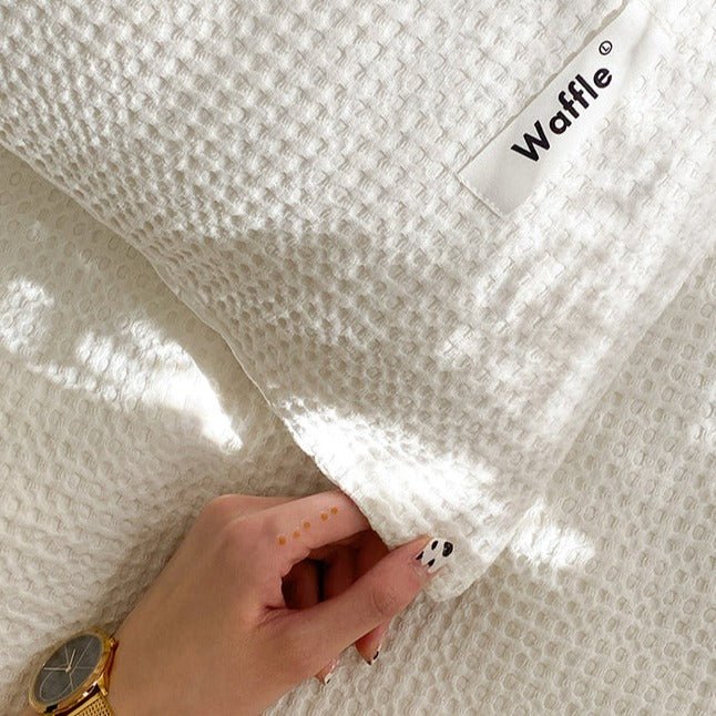 Classic Waffle Bedding -Bedding- Delicors