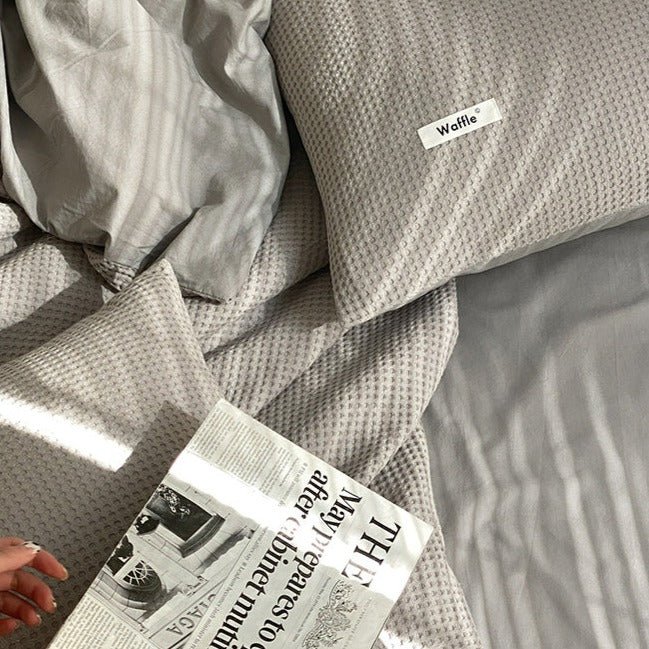Classic Waffle Bedding -Bedding- Delicors