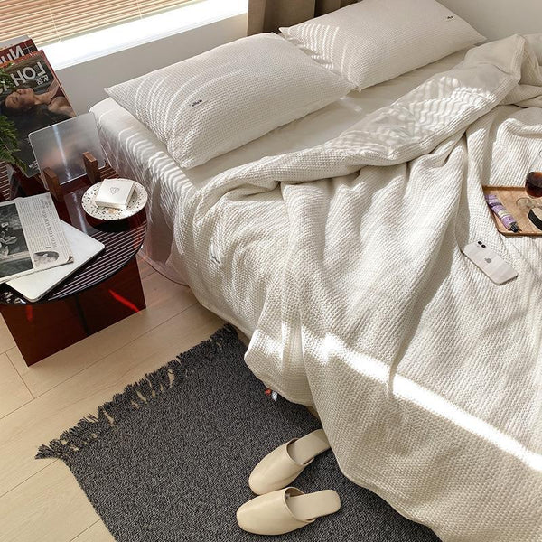 Classic Waffle Bedding -Bedding- Delicors