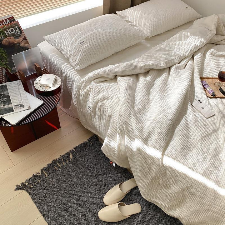 Classic Waffle Bedding -Bedding- Delicors