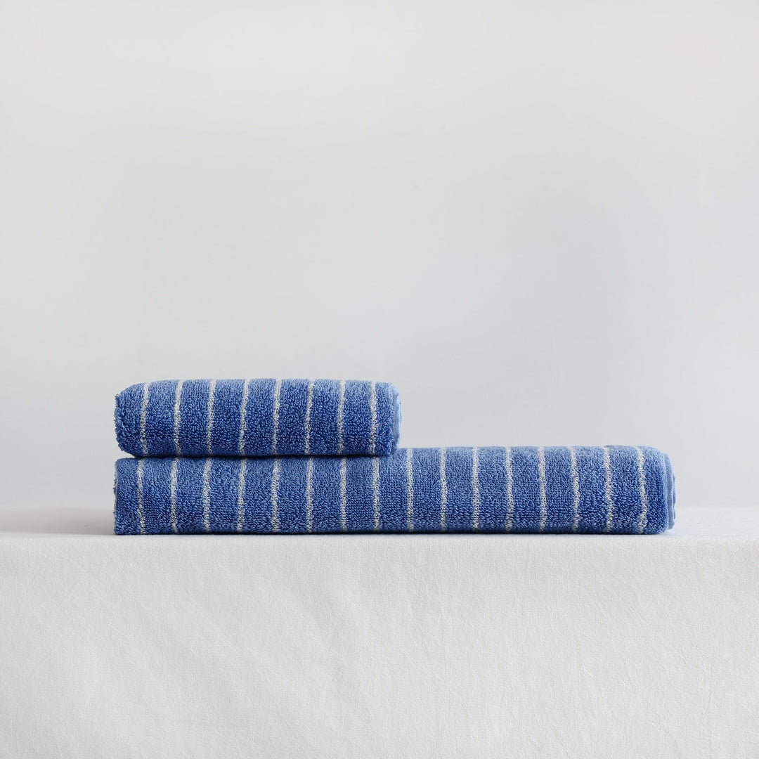 Coastal Striped Towel Collection -Towel- Delicors