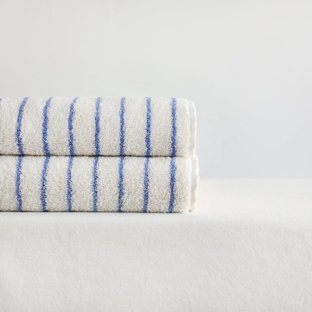 Coastal Striped Towel Collection -Towel- Delicors