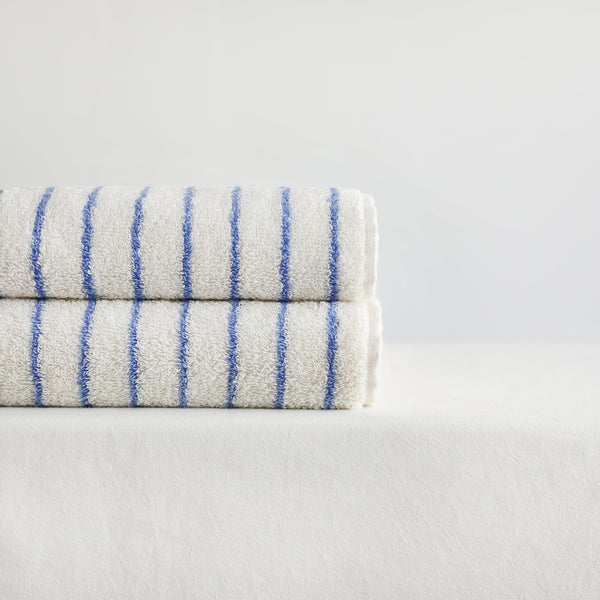 Coastal Striped Towel Collection -Towel- Delicors