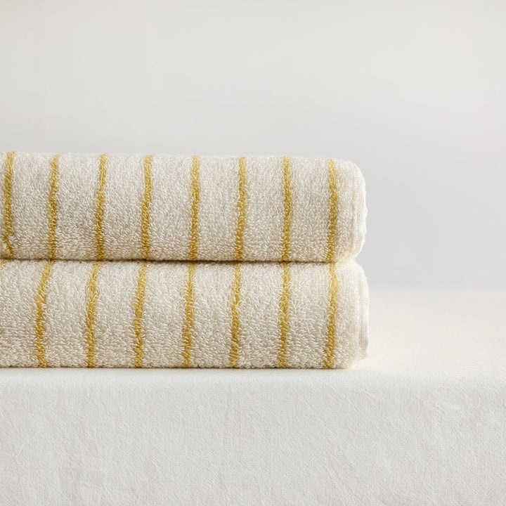 Coastal Striped Towel Collection -Towel- Delicors