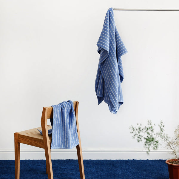 Coastal Striped Towel Collection -Towel- Delicors
