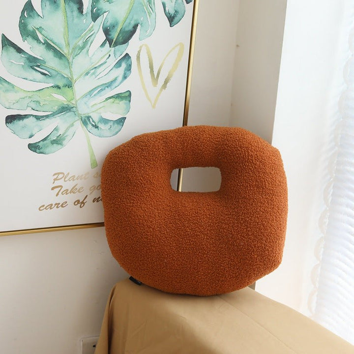 Coffee Time Bag Boucle Cushion Collection -- Delicors