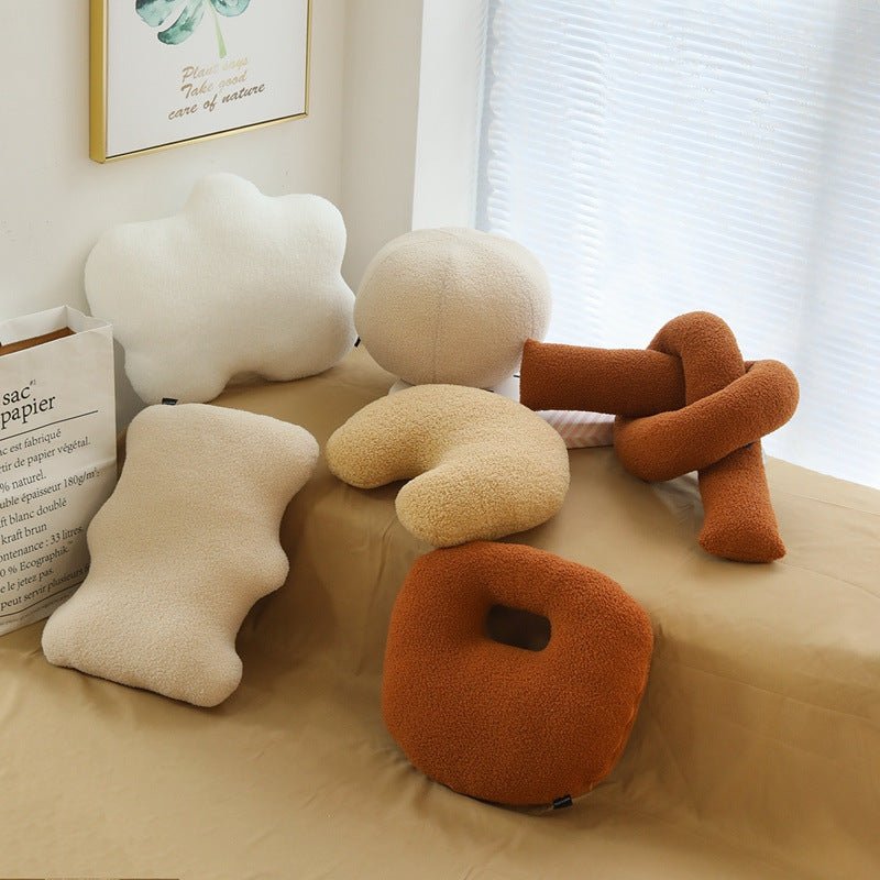 Coffee Time Bag Boucle Cushion Collection -- Delicors