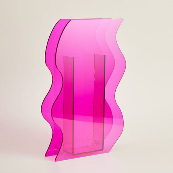Colourful Nordic Irregular Acrylic Vase Collection -Vase- Delicors