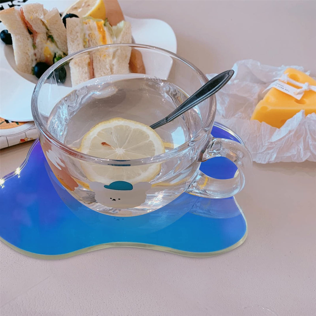 Colourful Prism Acrylic Coaster Collection -Coasters- Delicors