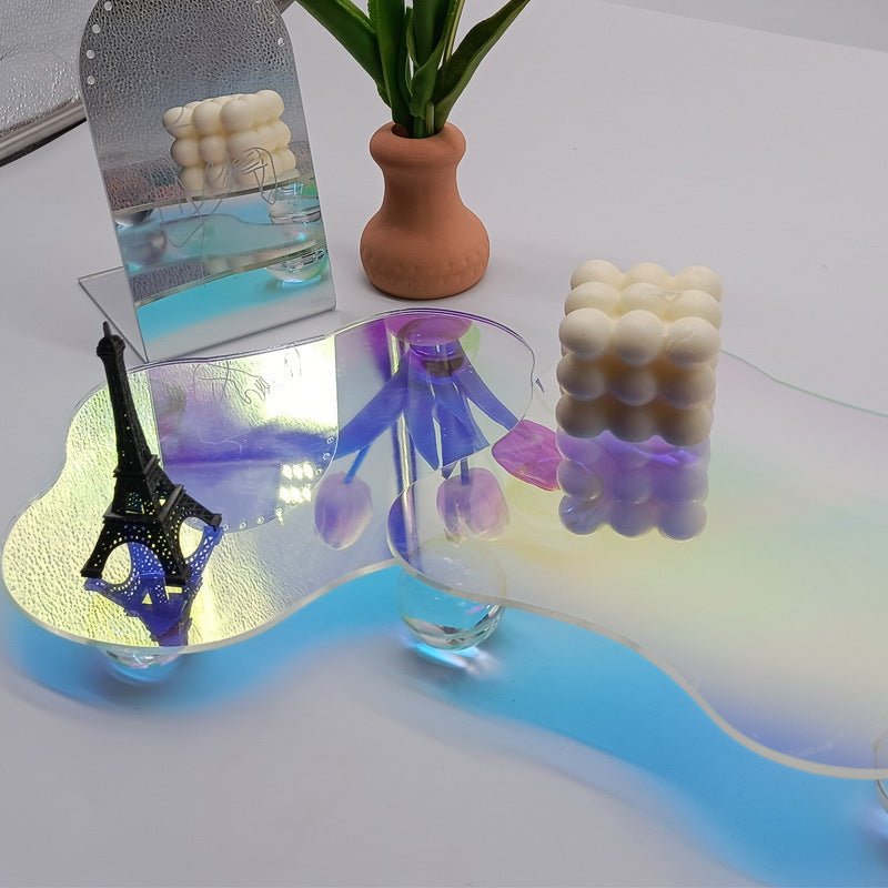 Colourful Prism Acrylic Tray Collection -Tray- Delicors
