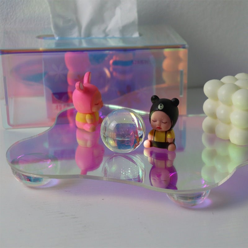 Colourful Prism Acrylic Tray Collection -Tray- Delicors