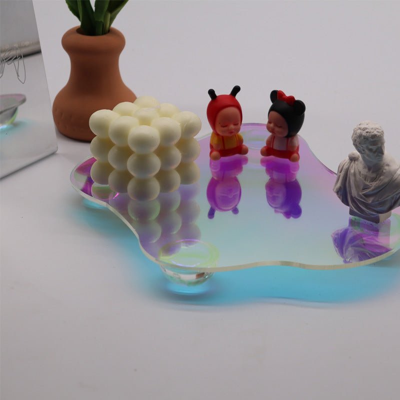 Colourful Prism Acrylic Tray Collection -Tray- Delicors