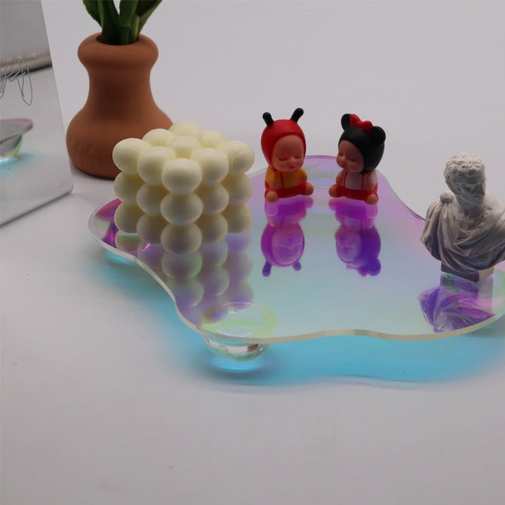 Colourful Prism Acrylic Tray Collection -Tray- Delicors